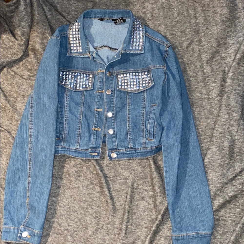 Bedazzled Denim Jacket